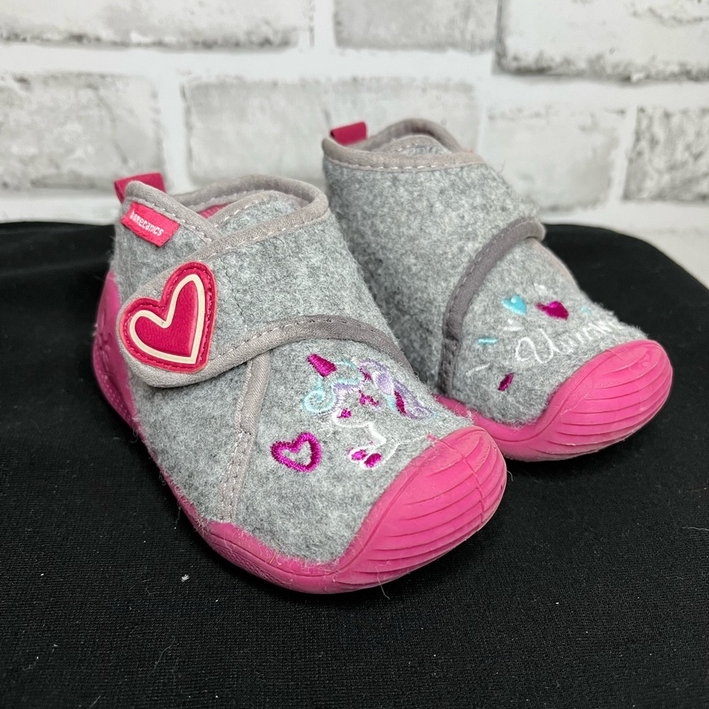 Biomecanics Shoe Grey Pink Unicorn Size 20 EU Or 4.5 US